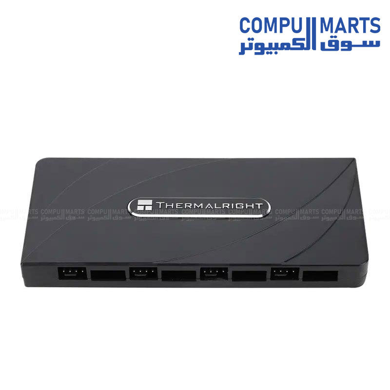 Thermalright TL-FAN and ARGB Hub x8 supporting 8 PWM fans and 5V ARGB sync with compact lightweight design