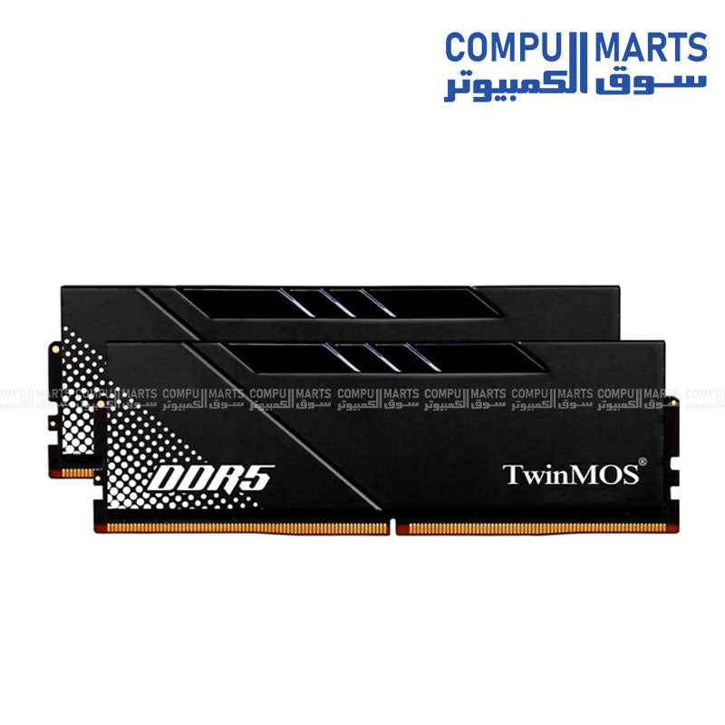 TwinMOS TMD532GB60DK36VXB DDR5 32GB (2×16GB) 6000MHz CL36 desktop memory kit available in Egypt