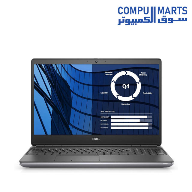 Precision-7550-LAPTOP-DELL-Intel Core-i7-16GB-Ram -15.6-Inch-FHD-512GB-SSD-Intel-UHD-Graphics-NVIDIA-Quadro-T1000-4GB