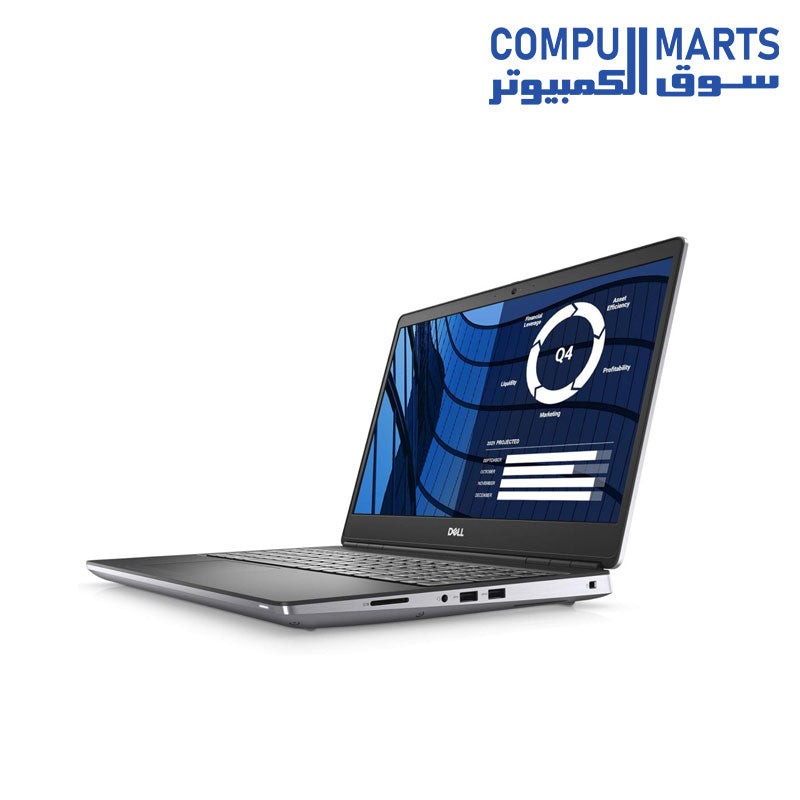 Precision-7550-LAPTOP-DELL-Intel Core-i7-16GB-Ram -15.6-Inch-FHD-512GB-SSD-Intel-UHD-Graphics-NVIDIA-Quadro-T1000-4GB