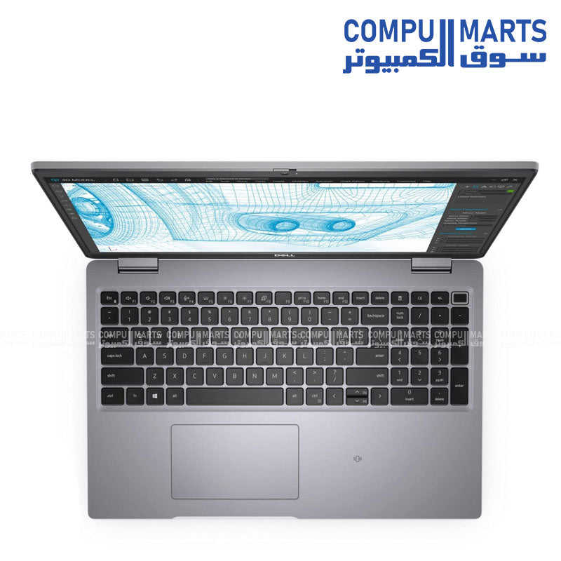 Used Dell Precision 3561 laptop with Intel Core i5-11500H, 16GB RAM, 256GB SSD, NVIDIA Quadro T600 4GB, 15.6" FHD, Windows 11 Pro