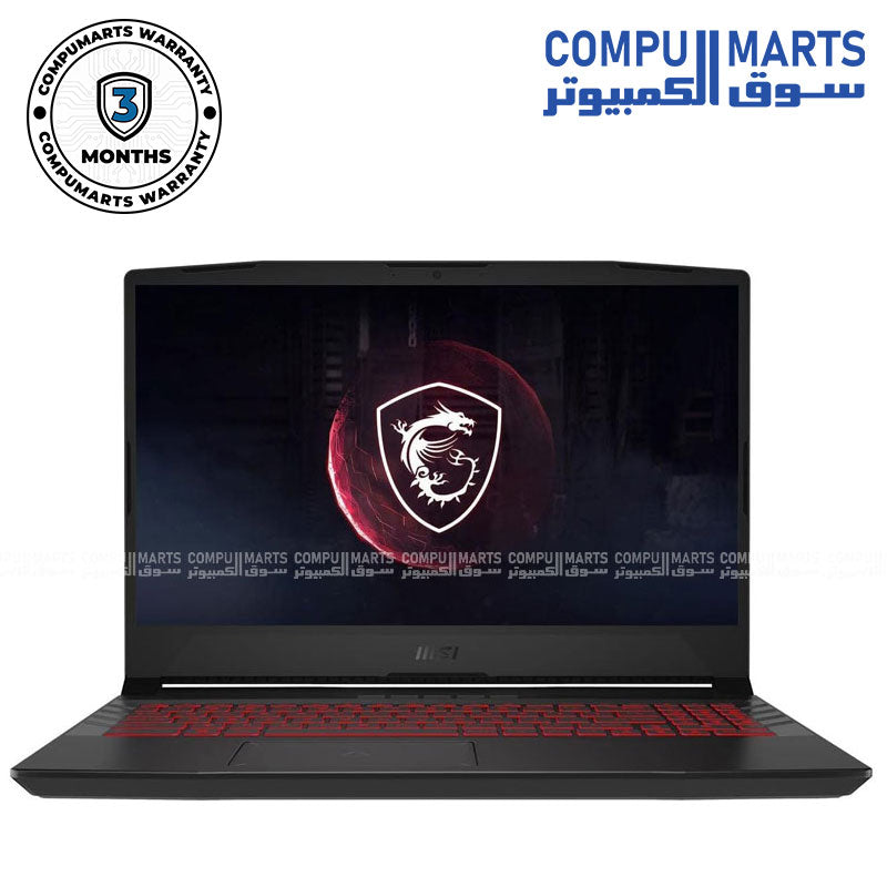 USED Laptop MSI Pulse GL66 – Intel Core i7-11800H, 16GB DDR4, 1TB NVMe SSD (2×512GB), NVIDIA RTX 3070 8GB, 15.6" FHD 144Hz, Win 11, 3 Months Warranty