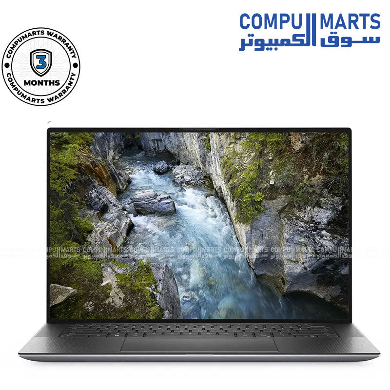 Used Dell Precision 5550 15.6" FHD Laptop with Intel i7-10850H, 16GB RAM, 512GB SSD, NVIDIA Quadro T2000 4GB Graphics