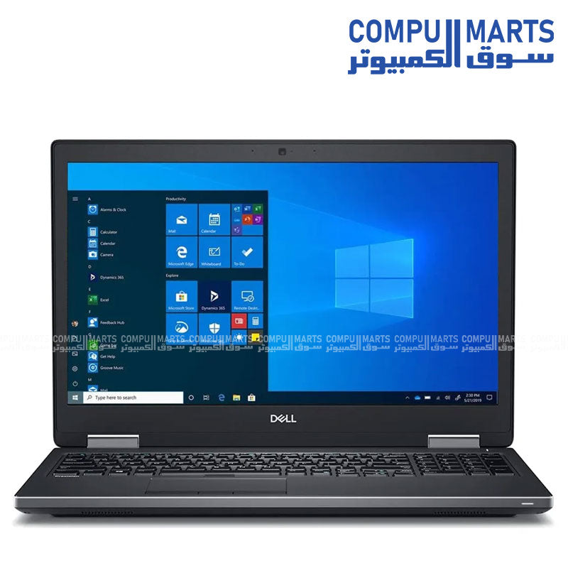Used Dell Precision 7530 Workstation Laptop with i7, 32GB RAM, Quadro P3200 GPU