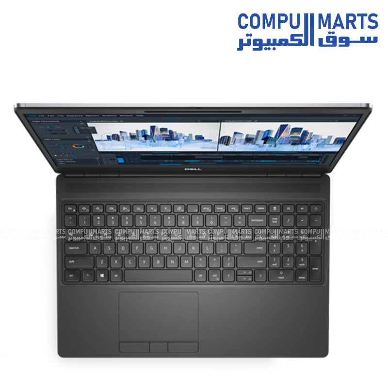 Used Dell Precision 7560 i7 workstation laptop with NVIDIA Quadro T1200