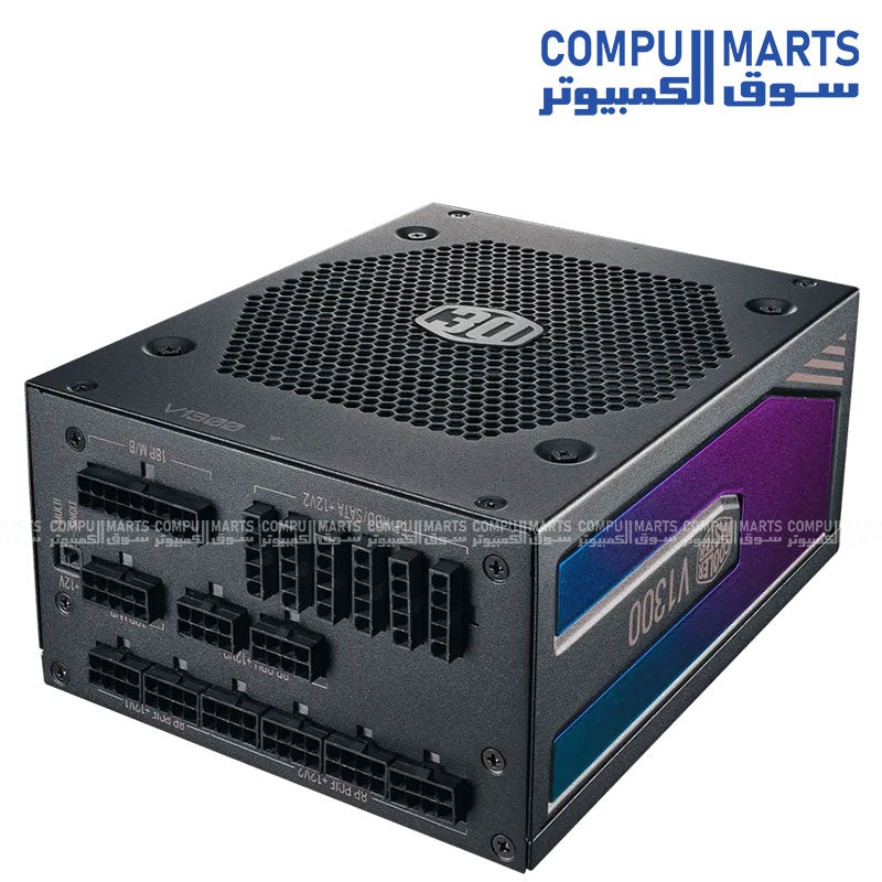Cooler Master V Platinum 1300W – Fully Modular PSU – 80 PLUS Platinum – High Efficiency – 10-Year Warranty