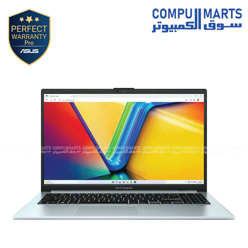 ASUS Vivobook Go 15 OLED - E1504FA-OLED005W - Ryzen 5 7520U- LPDDR5 8GB - 512GB M.2 NVMe-15.6-inch FHD (1920 x 1080) OLED - Win11