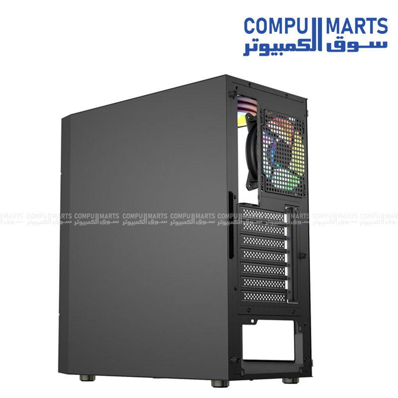 Velox II Mesh Black PC case Velox II Mesh Black PC case supporting E-ATX ATX M-ATX ITX motherboard compatibility for PC case Egypt availability through Compumarts
