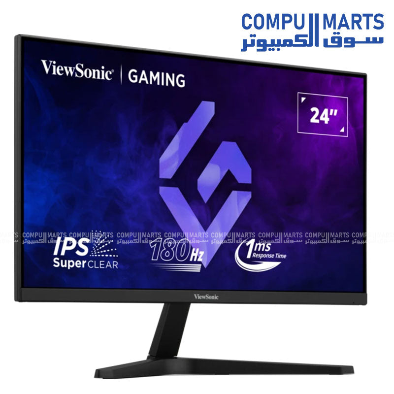 24 Inch Gaming Monitor – FHD 180Hz – IPS Panel – 1ms Response – HDR10 – G-Sync Compatible