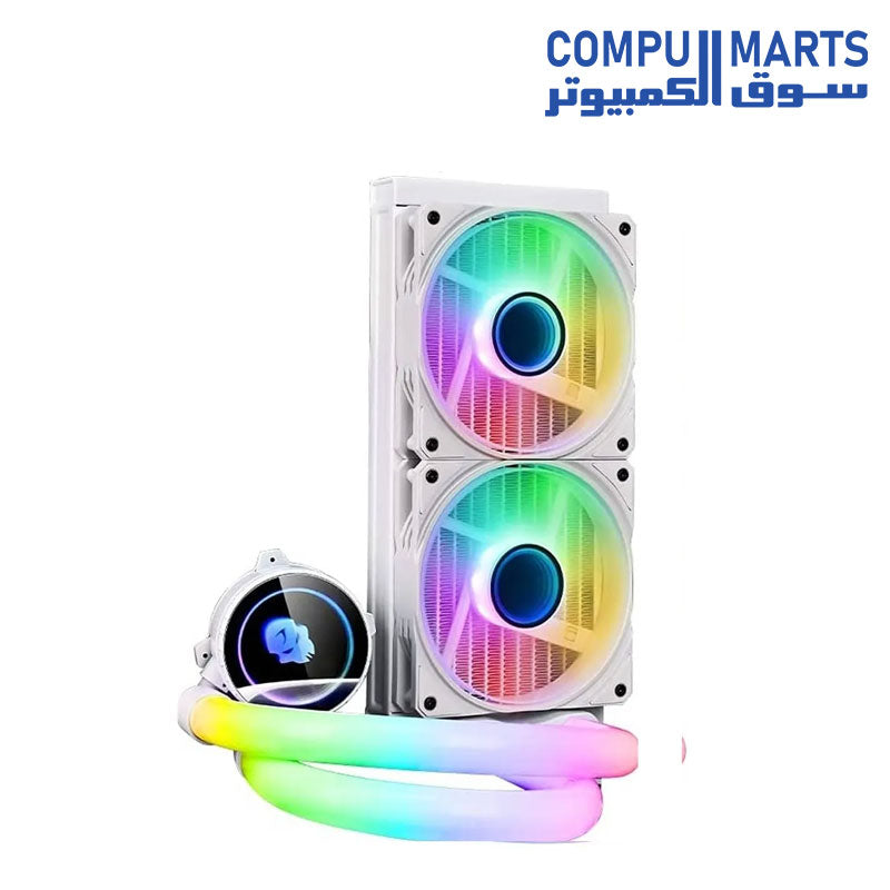 Neon-Liquid-Cooler-Wjcoolman-240MM-GAMING-RGB