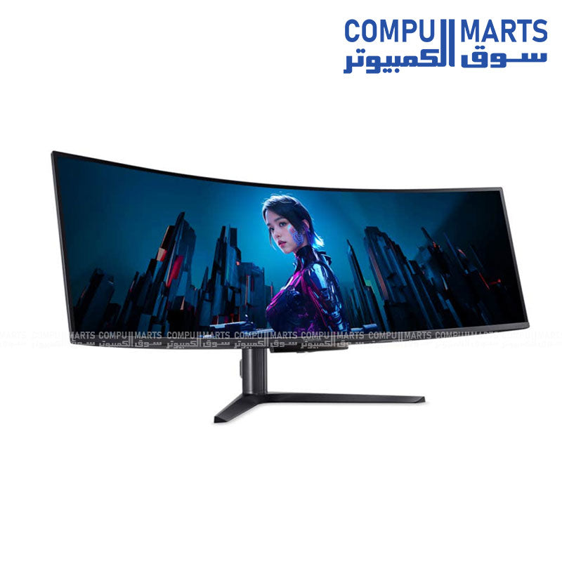 r PD243Y E portable monitor side connectivity ports and VESA mounting options