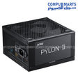 "XPG Pylon II 650W / 750W 80 Plus Bronze ATX 3.1 Power Supply with silent 135mm fan, 12V-2x6 GPU connector, high efficiency, and 5-year warranty – Egypt"