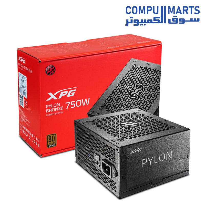 Pylon-Power Supply-XPG-Bronze-Certified-80-PLUS-450-550-650-750-WATT