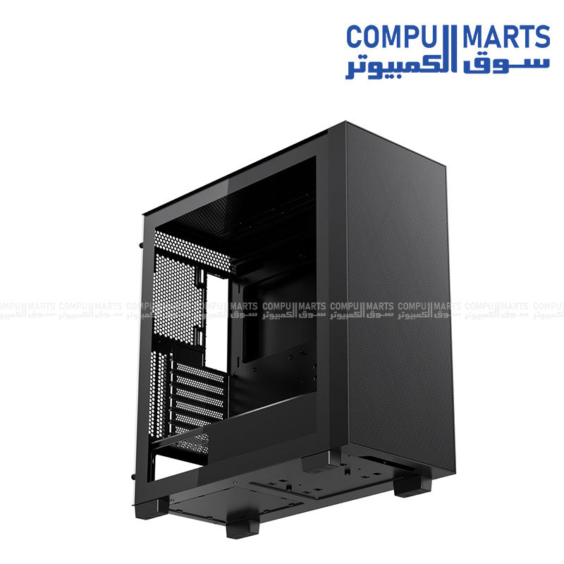 Xander Velox Max Black White Gaming Case with 4 ARGB Fans and 700W PSU