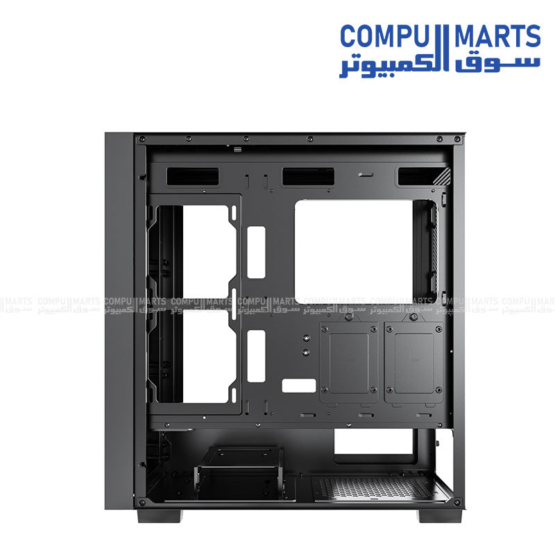 Xander Velox Max Black White Gaming Case with 4 ARGB Fans and 700W PSU