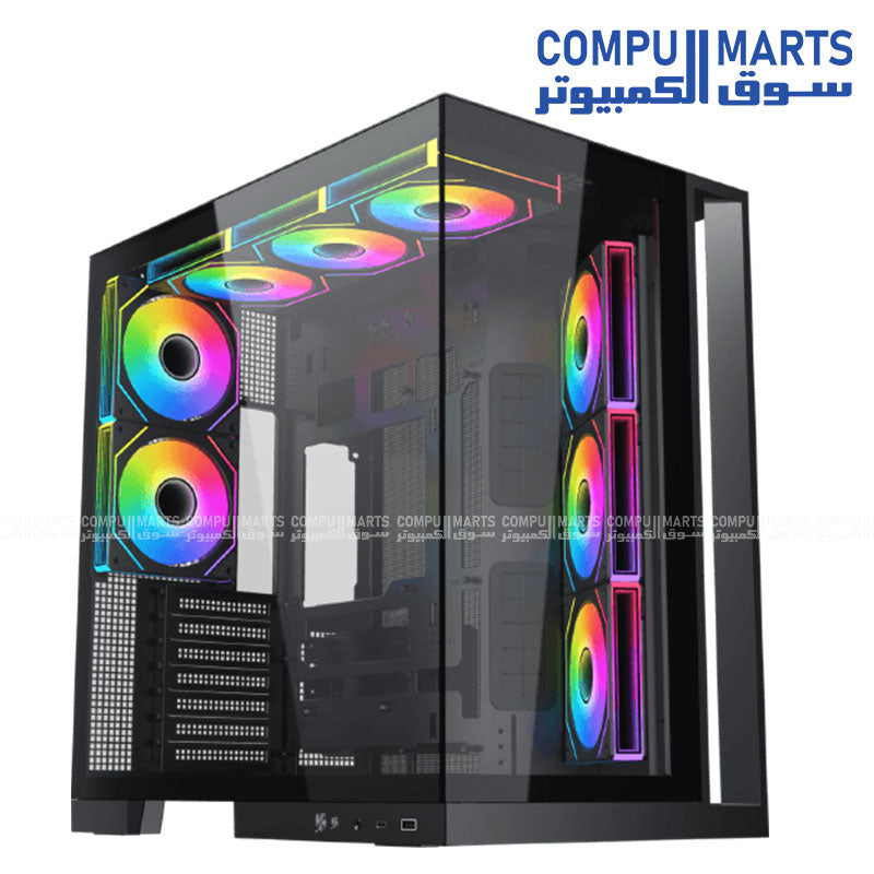 Xigmatek Aqua 7 – gaming pc case – Xigmatek – E-ATX support high airflow liquid cooling chassis