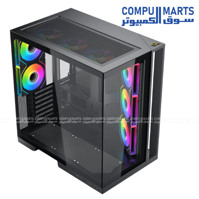 Xigmatek Aqua 7 – gaming pc case – Xigmatek – E-ATX support high airflow liquid cooling chassis