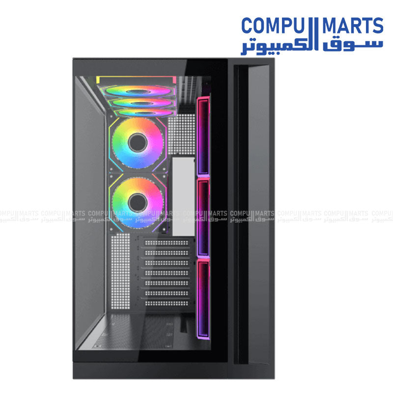 Xigmatek Aqua 7 – gaming pc case – Xigmatek – E-ATX support high airflow liquid cooling chassis