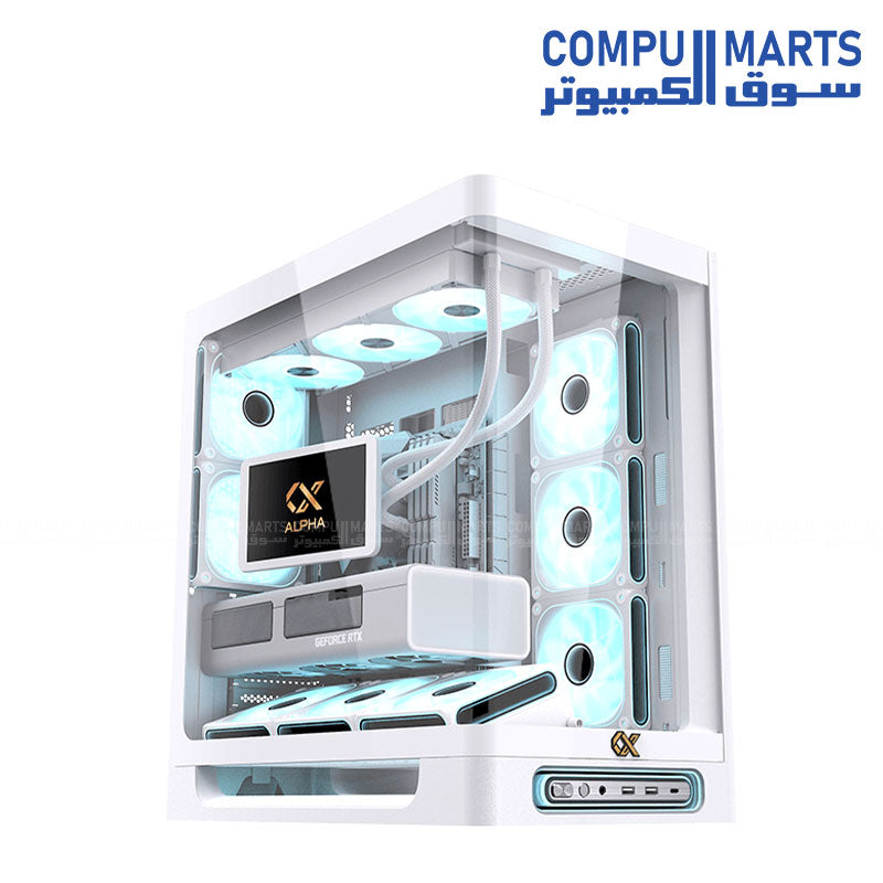 Xigmatek Heaven Air case RGB fans