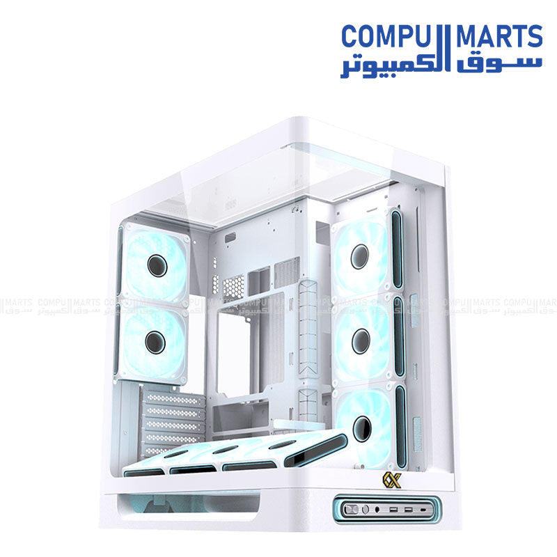 Xigmatek Heaven Air case RGB fans