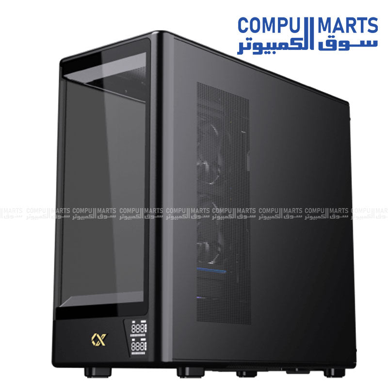 Moon DGT – PC Case – Xigmatek – E-ATX High Airflow Case 420mm GPU Support 360 Radiator