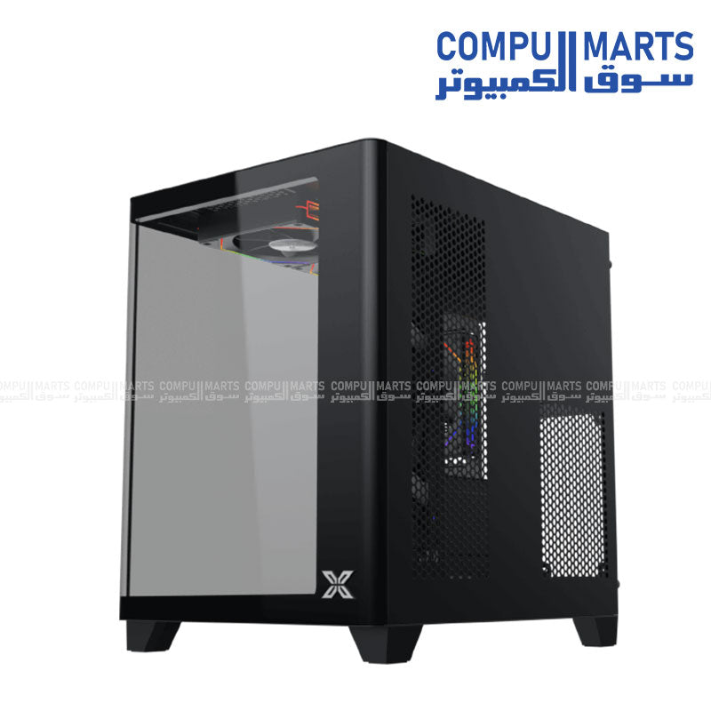 Xigmatek Pano M Nano Micro-ATX Case – Compact Design, 240mm Radiator Support, Clear Airflow