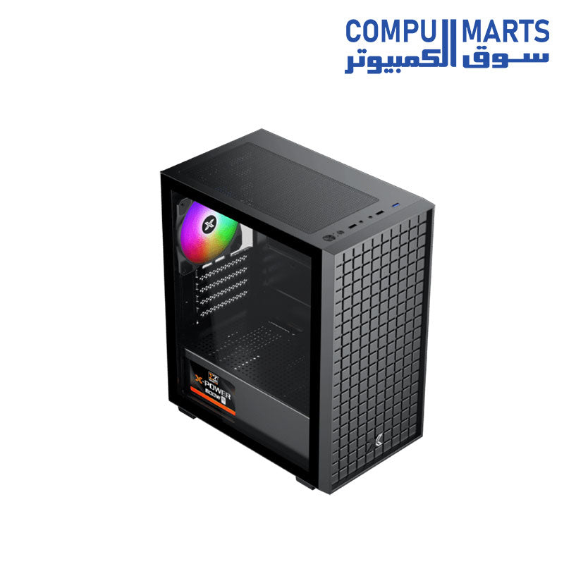 Featuring Micro ATX and Mini ITX motherboard support with 165mm CPU cooler clearance and support for multiple 120mm fan positions in a mid tower case