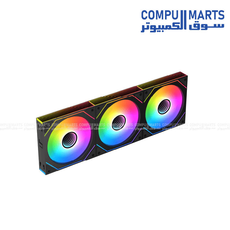 Xigmatek Starlink Ultra II ARGB PWM 3-Fan Kit with Remote and Smart Control Box