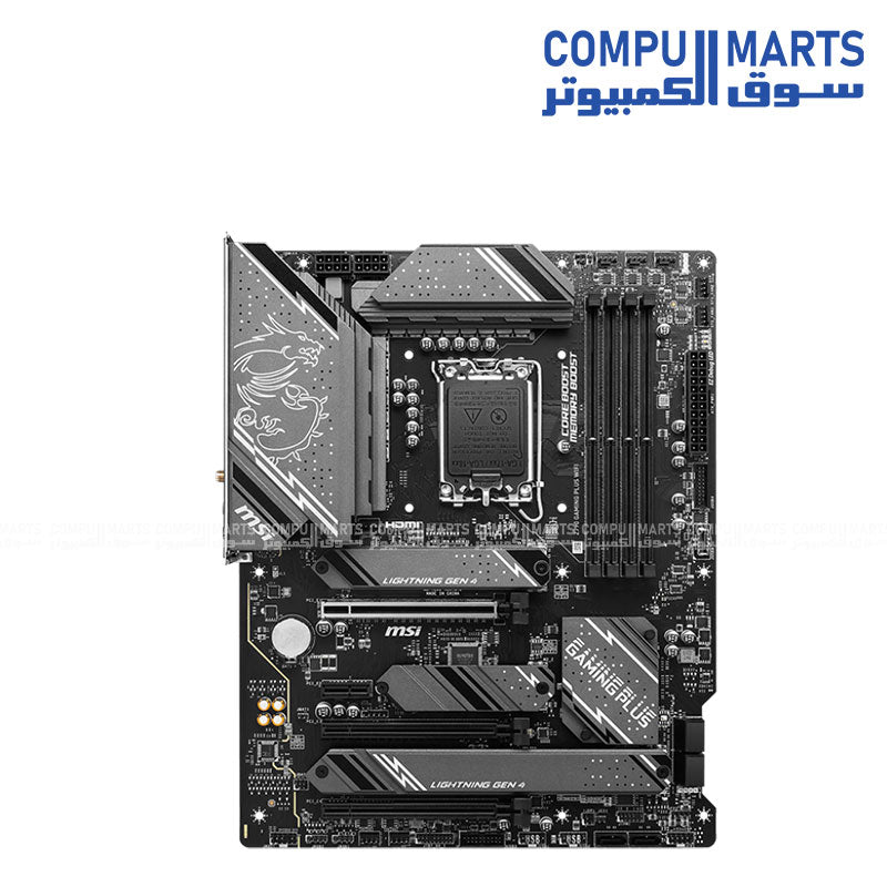 Z790 GAMING PLUS WIFI – Motherboard – MSI – LGA 1700 – DDR5 – PCIe 5.0 – Wi-Fi 6E – Gaming Performance