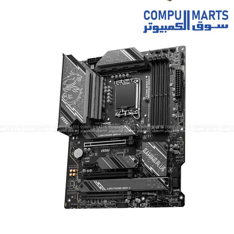 Z790 GAMING PLUS WIFI – Motherboard – MSI – LGA 1700 – DDR5 – PCIe 5.0 – Wi-Fi 6E – Gaming Performance