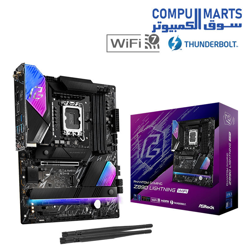 Z890-Lightning-WiFi-Motherboards-ASRock-ATX
