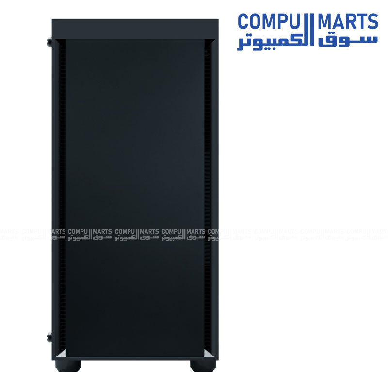 ZALMAN T3 Plus mATX Mini Tower Case Tempered Glass Front View