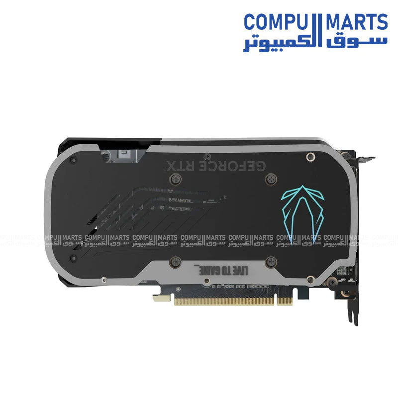 ZOTAC GeForce RTX 4060 Ti 8GB Twin Edge OC with dual-fan IceStorm 2.0 cooling and compact 2.2-slot dimensions available through Compumarts