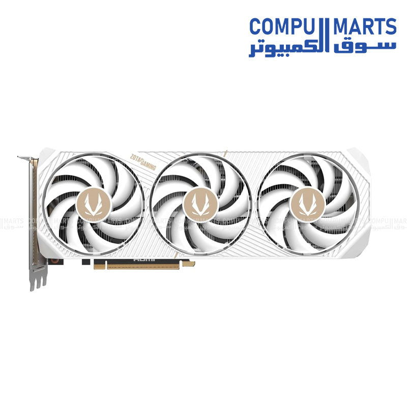 ZOTAC GAMING GeForce RTX 5070 Ti SOLID CORE OC White Edition 16GB GDDR7 Graphics Card