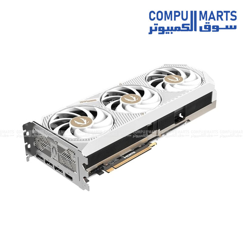 ZOTAC GAMING GeForce RTX 5070 Ti SOLID CORE OC White Edition 16GB GDDR7 Graphics Card