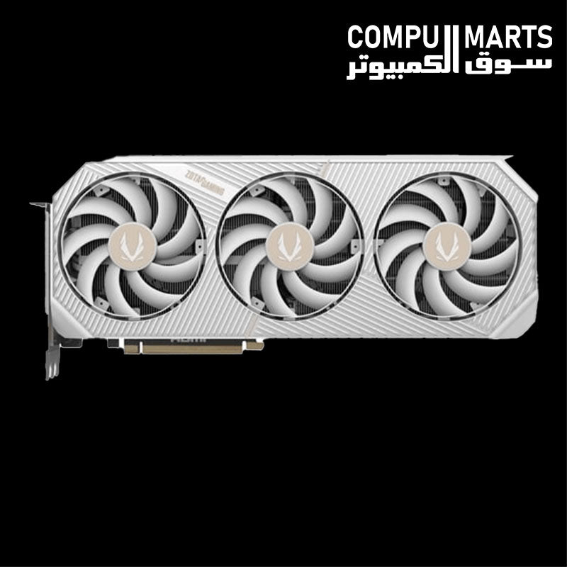 ZOTAC GAMING RTX 5080 SOLID OC White Edition with 256-bit memory bus