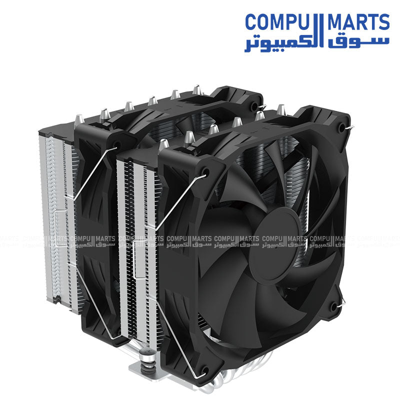 Zalman CNPS12X BP air CPU cooler compatible with Intel LGA 1851/1700/1200/115X and AMD AM5/AM4