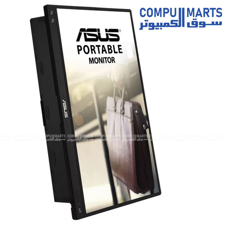ASUS ZenScreen MB16ACV โ 15.6-inch FHD Portable IPS USB-C Monitor โ Antibacterial โ Ultra-Slim โ Low Blue Light