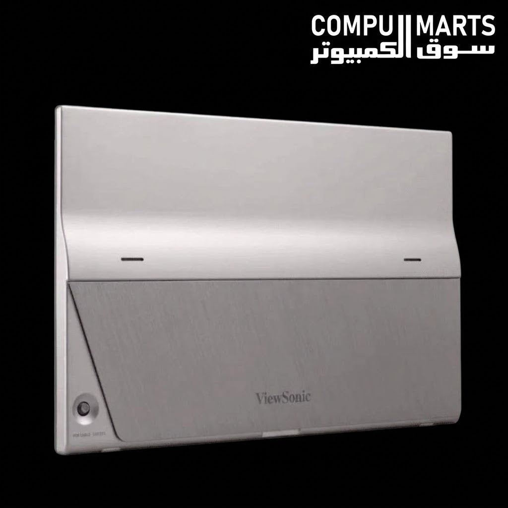 ViewSonic TD1655 monitor with mini HDMI and dual USB-C ports