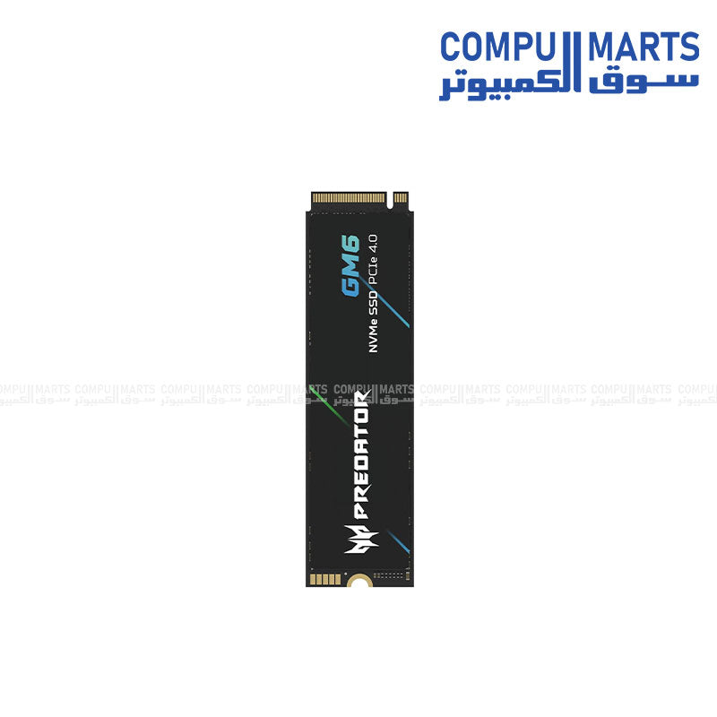 Acer Predator GM6 1TB PCIe 4.0 NVMe M.2 SSD high-speed gaming storage