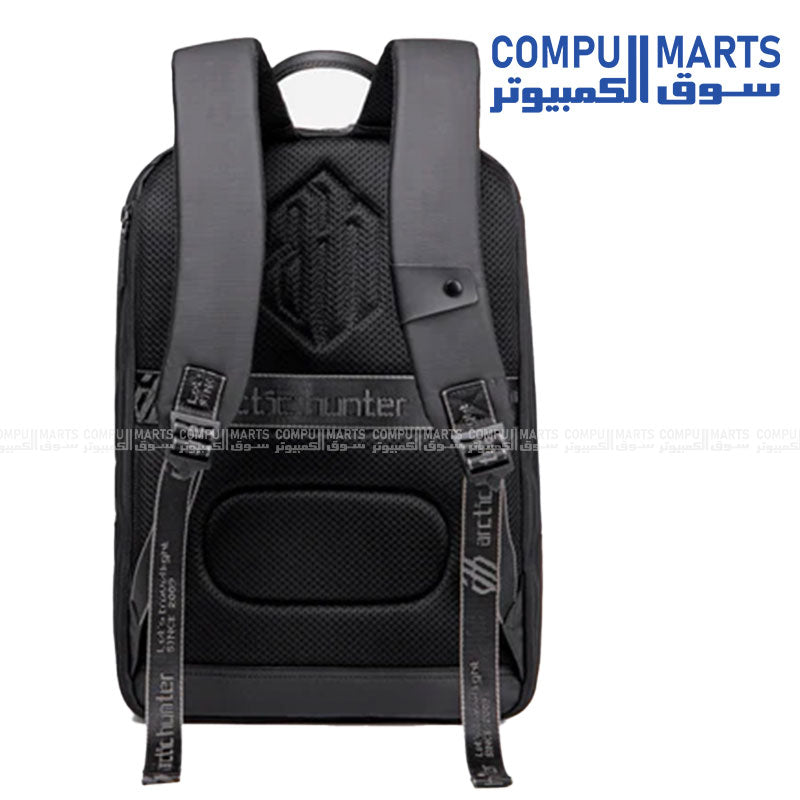 Arctic Hunter B00529 Black Laptop Backpack – Durable, Stylish, Travel & Work Bag