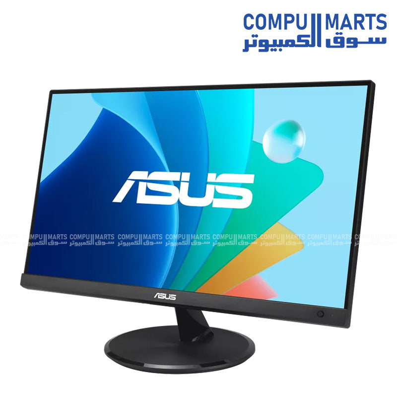 VP227HF Eye Care gaming monitor with 100Hz refresh rate, 178 degree viewing angle, Low Blue Light technology, Flicker Free support, and HDMI connectivity for gaming setups in Egypt