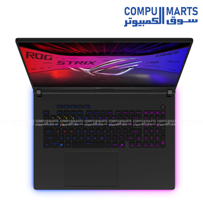 ROG-Strix-SCAR-18-G835LR-AI3201W–Gaming-Laptop-ASUS-Core-Ultra-9-275HX–RTX-5070-Ti-12GB–32GB-DDR5–1TB SSD–18-Inch-2.5K-240Hz-Egypt