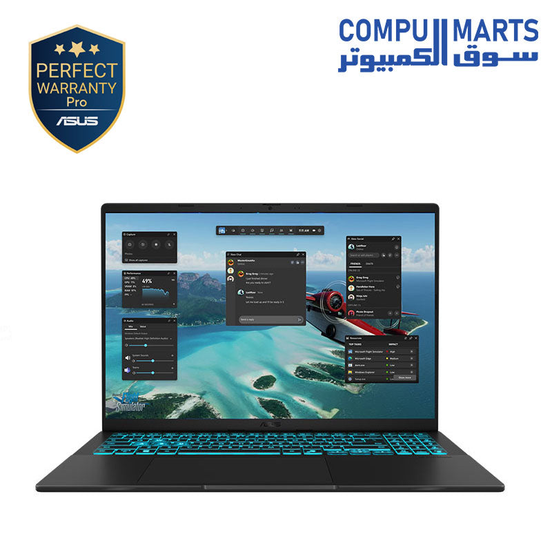 V16 V3067J-LAPTOP-ASUS-16GB-512-SSD-RTX-3050-144HZ