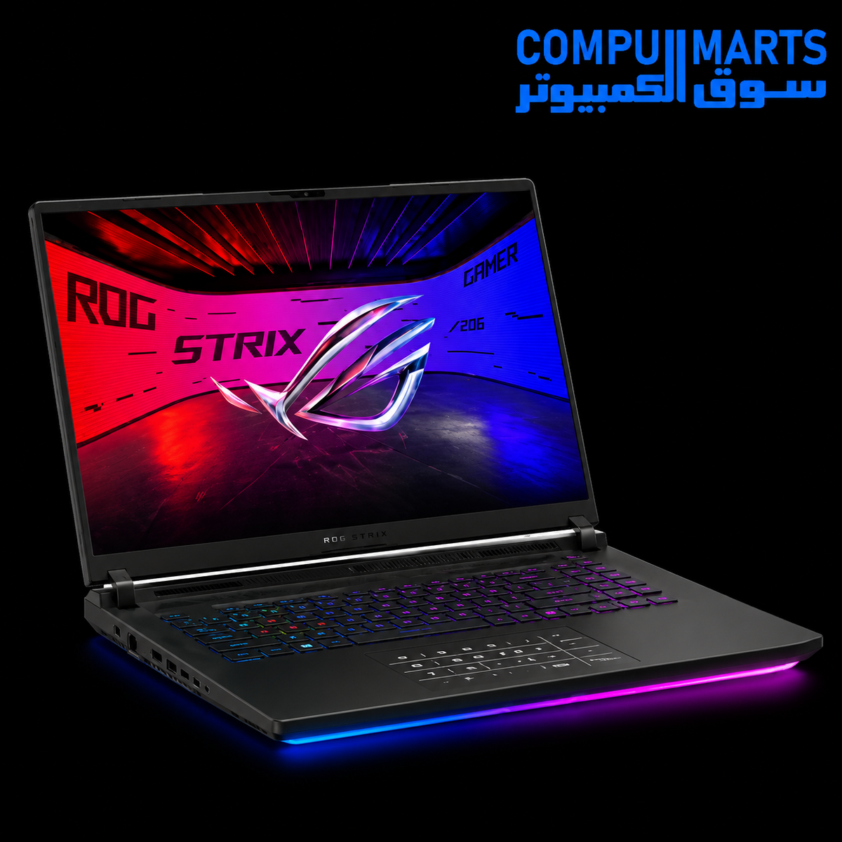 ASUS ROG Strix SCAR G635LW-RW062W (2025) Gaming Laptop – Intel Core Ultra 9 275HX, RTX 5080 16GB, 16” WQXGA, Windows 11 – Egypt