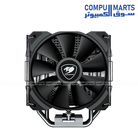 Cougar Forza 50 Essential – Single Tower CPU Air Cooler – 120mm Fan – Intel AMD Support