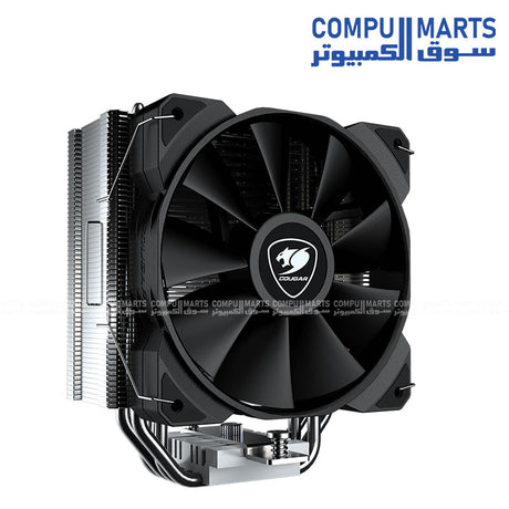 Cougar Forza 50 Essential – Single Tower CPU Air Cooler – 120mm Fan – Intel AMD Support