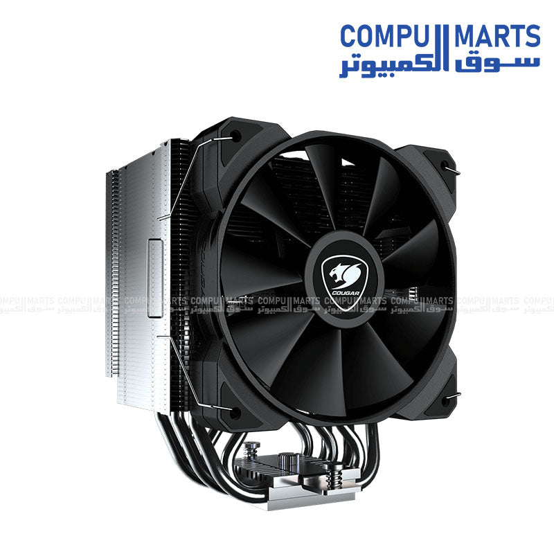 Cougar Forza 85 – CPU Air Cooler – 6 Heatpipes – 120mm Fan – Intel AMD Compatible