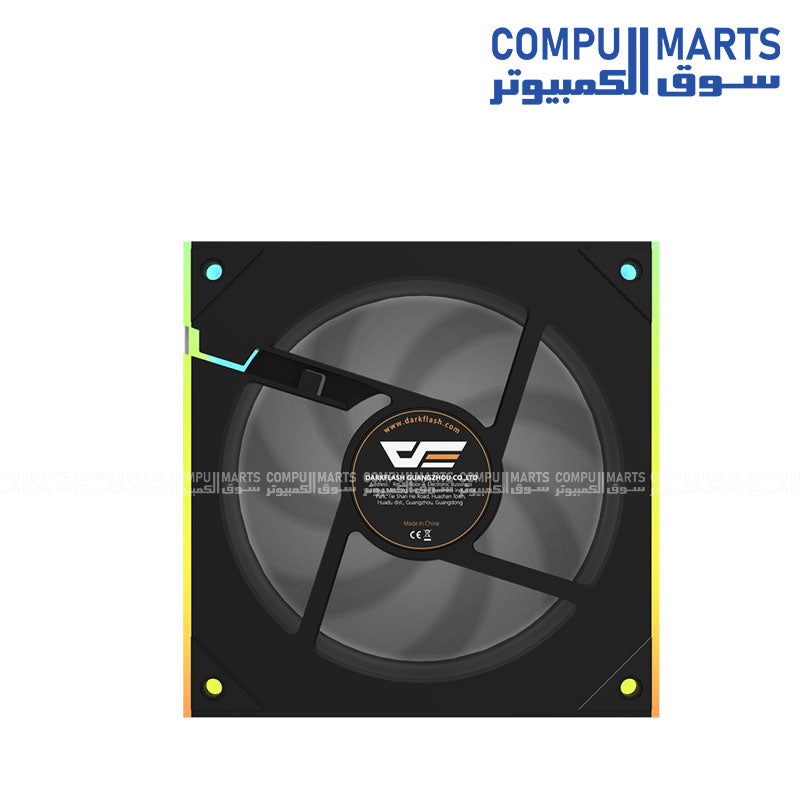 darkFlash DM8 LINE 120mm ARGB case fan with Hydro Bearing and 800-1600 RPM at Compumarts