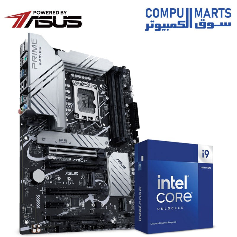 Gaming Bundle with ASUS PRIME Z790-P motherboard and Intel Core i9-14900KF processor Egypt